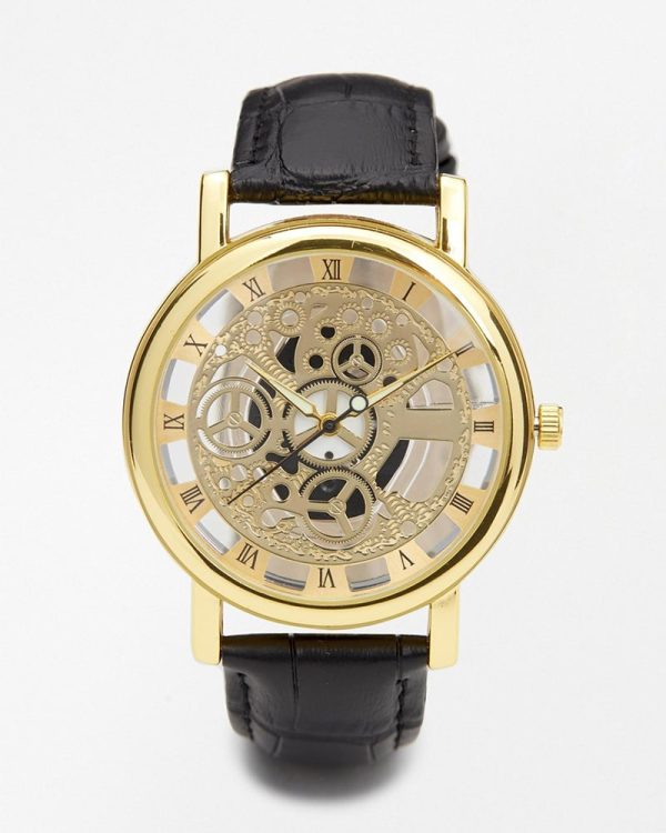 Đồng hồ Nam bán tự động Skeleton